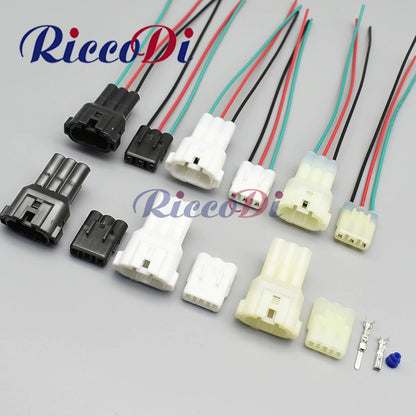 3 Pin 2.2mm EFI Pump Connector 6187-3801 6180-3451 DJ7035F-2.2 Waterproof Male Female