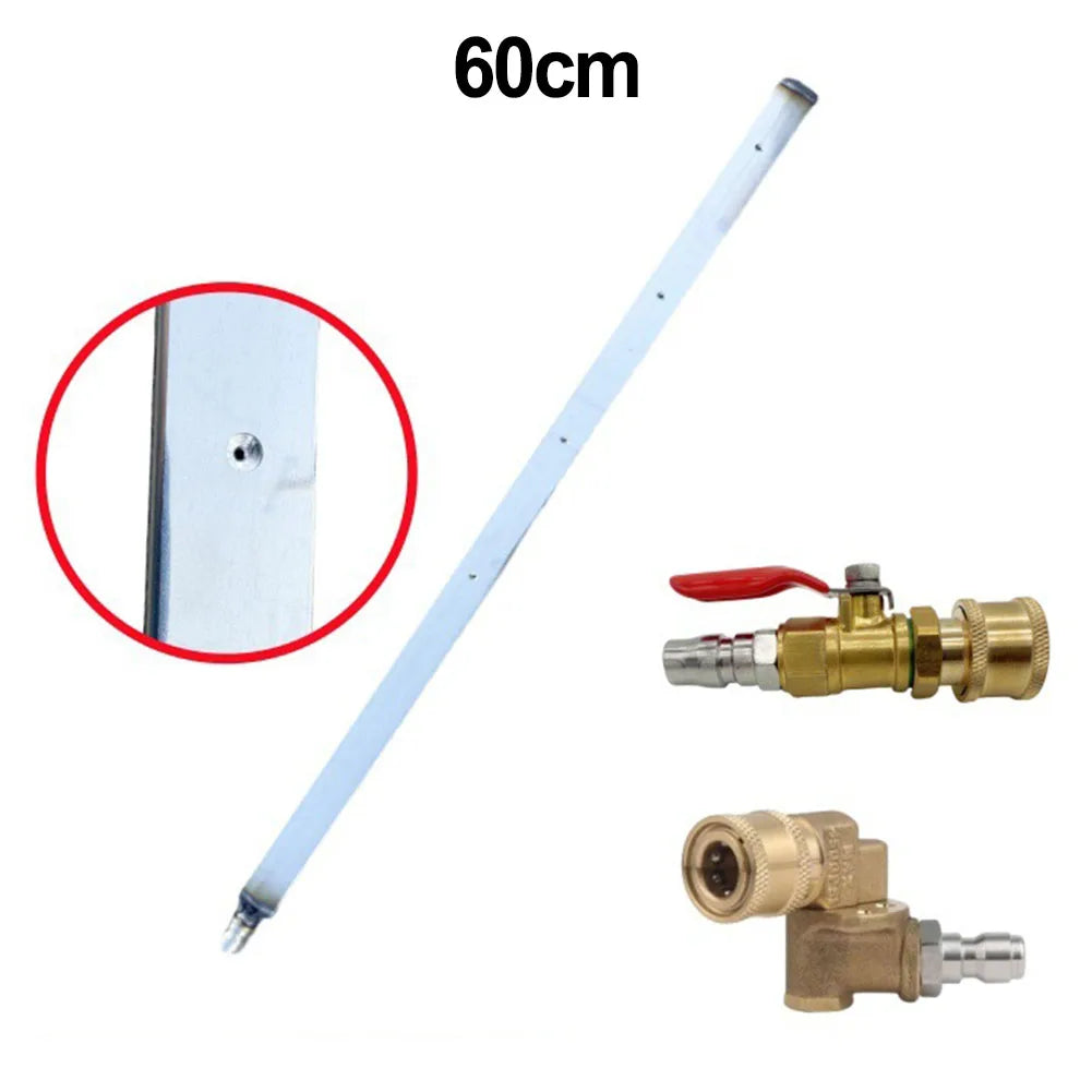 Stainless Steel Radiator Wand with Brass Five Gears and 1/4 Inch Female Connector for Effective High Pressure Radiator Cleaning