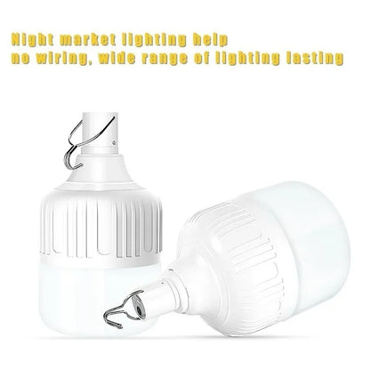 Usb Rechargeable Led Bulb Outdoor Portable Camping Picnics Light Bulb Emergency Lighting Flashlight Lights Hanging Tent Lantern