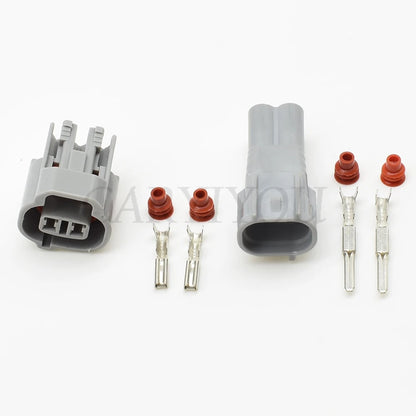 6189-0031 2 Pin Automotive Connector Male Female Fog Light Lamp Socket Reverse Radar Plug