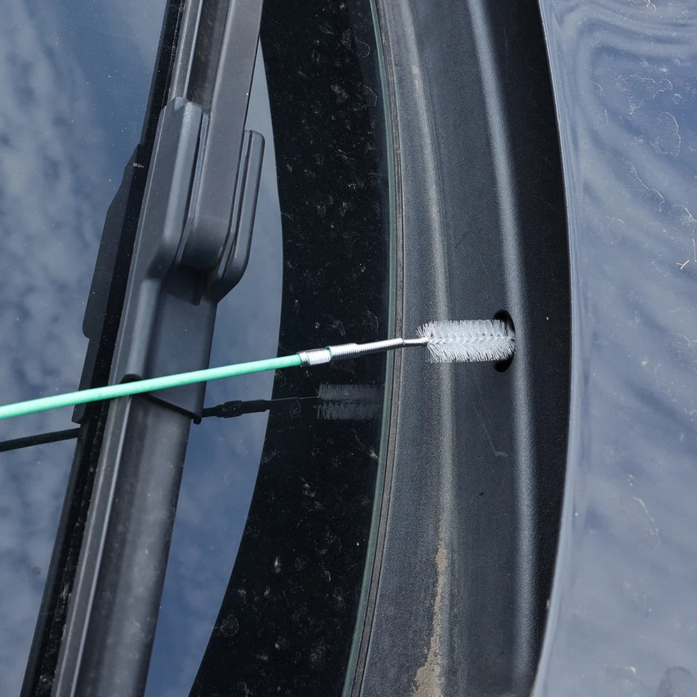 3meters Car Sewer Unclogger Cleaning Brush Car Sunroof Long Hose Drain Hole Drain Unclogger Car Pipe Cleaner Auto Accessories