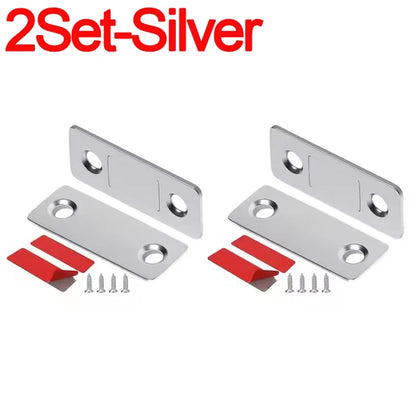 Wholesale Magnetic Door Catch Ultra-Thin Cabinet Catches Door Closed Magnets Sheet Adhesive Closet Drawer Window Magnet Latches