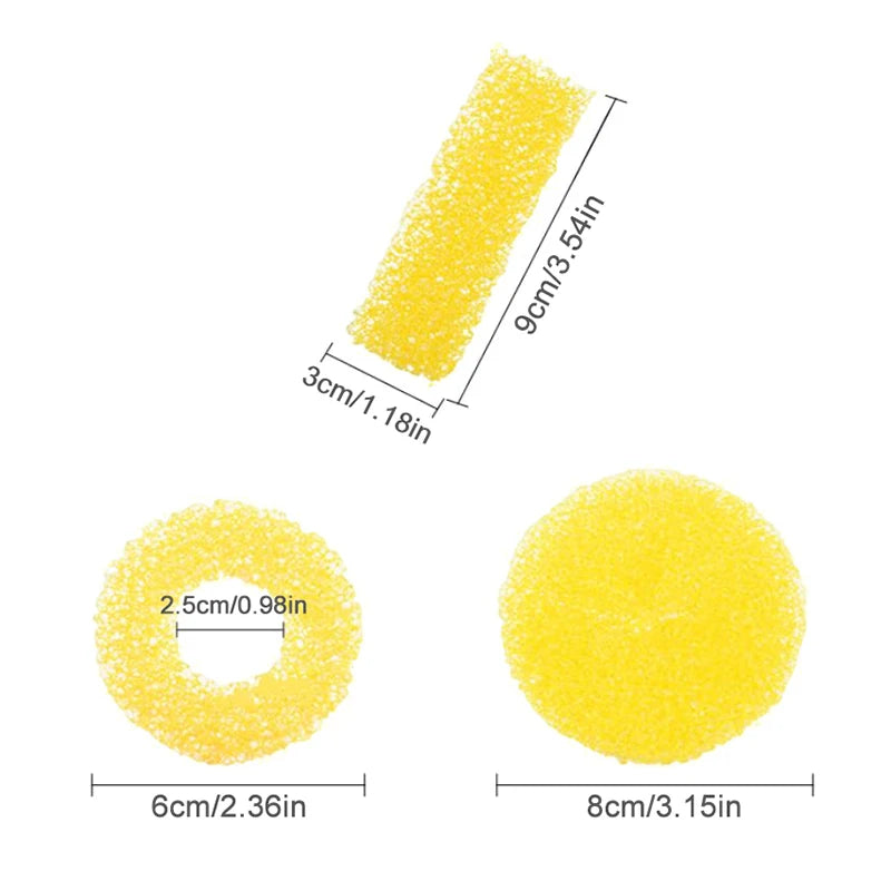 Drain Strainer Sink Hair Filter Sponge Washbasin Anti-blocker Tub Drainer Protector Strainer Plug For Kitchen Bathroom Supplies