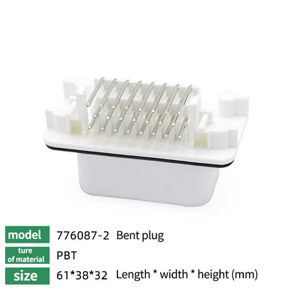 ECU Controller Connector PCB Panel Waterproof Bent Needle Pin Socket Plug Board Terminal 776087 776163 776267 776280