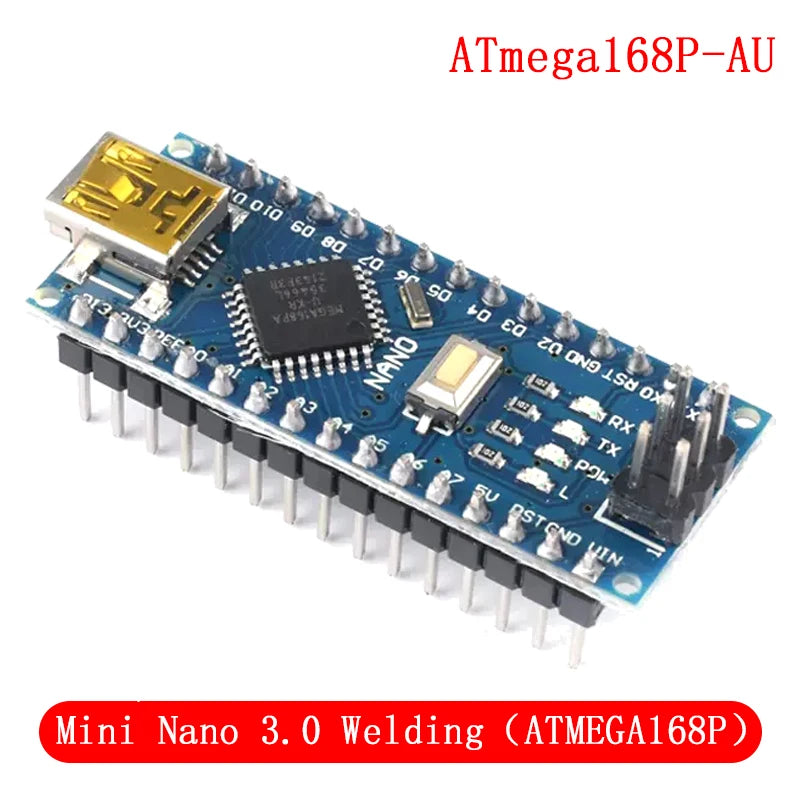 Arduino Nano 3.0 Compatible Controller with CH340 USB Driver ATMEGA328P 16MHz Mini/Micro/Type-C