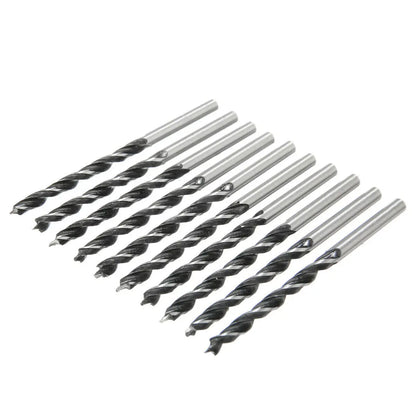 Woodworking Spiral Drill Bit Kit 3mm/4mm/5mm with Center Point for Wood Drills, Power Tool Parts