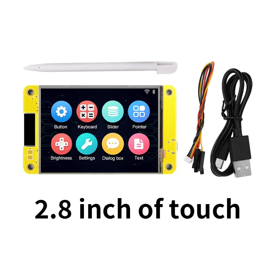 ESP32 WiFi Bluetooth Development Board with 2.8 Inch LCD TFT Touch Screen 240x320 Smart Display Module WROOM
