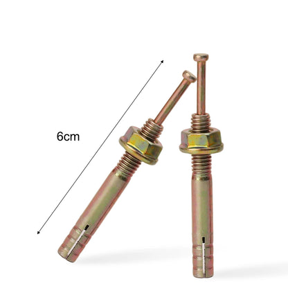 20/1PCS Heavy Duty Expansion Bolt Anchor M6 Sleeve Plasterboard Carbon Steel Wall Fix Bolts for Concrete Hardware