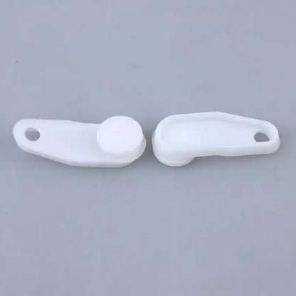 New 50Pcs Multifunction Drapery Hooks Plastic Curtain Track Clips Easy To Use Durable White Curtain Track Hooks Bedroom