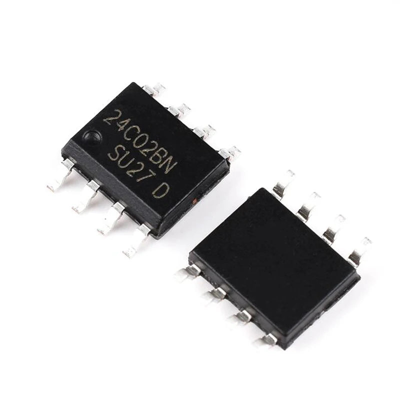 10PCS 24C & 93C Series SOP-8 IC Chip Set 24C01–24C512 93C46–93C86 EEPROM Memory