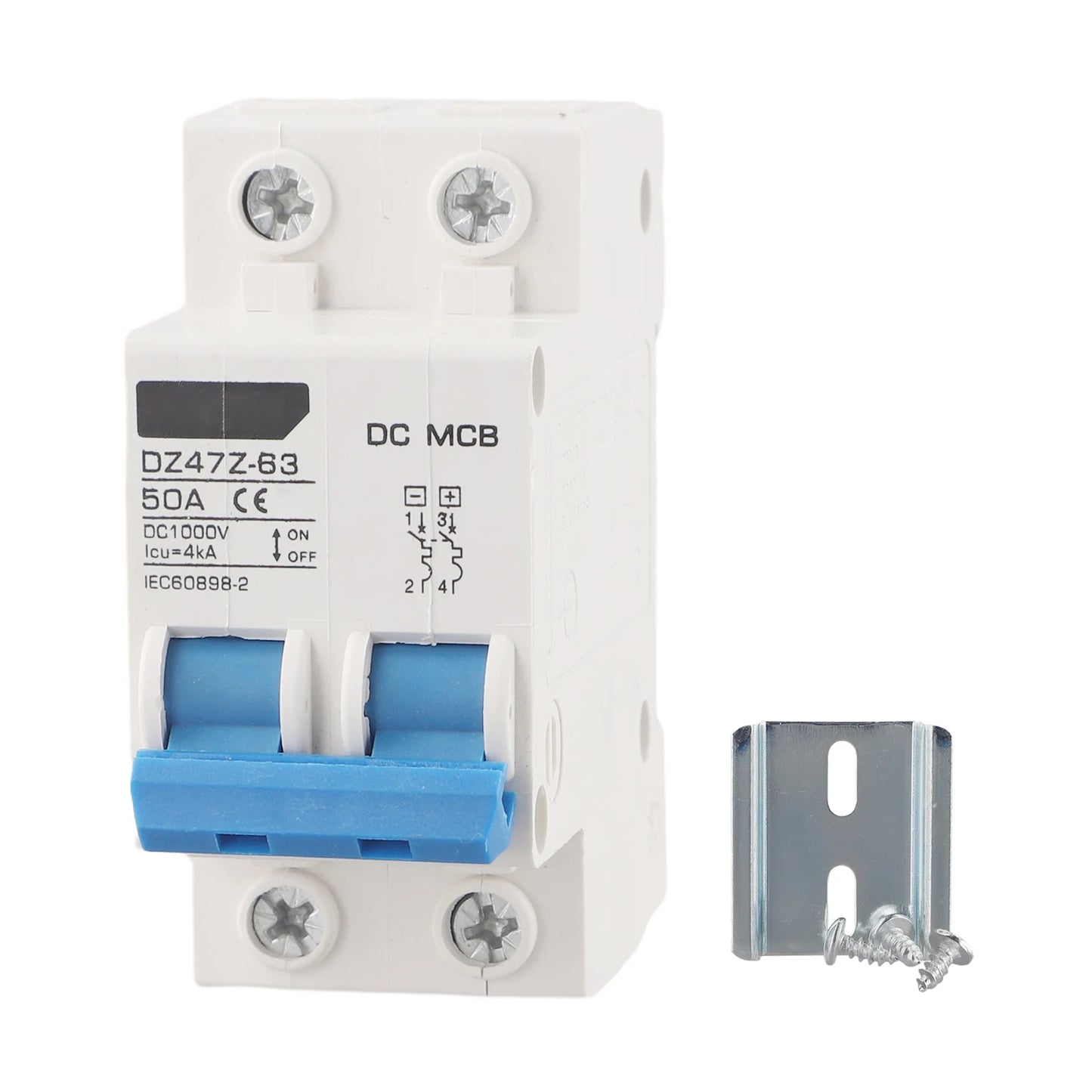 DC Power Supply 1000V Isolator Rated Current 32A Dc Circuit Breaker For Solar System Power Distribution Facilities