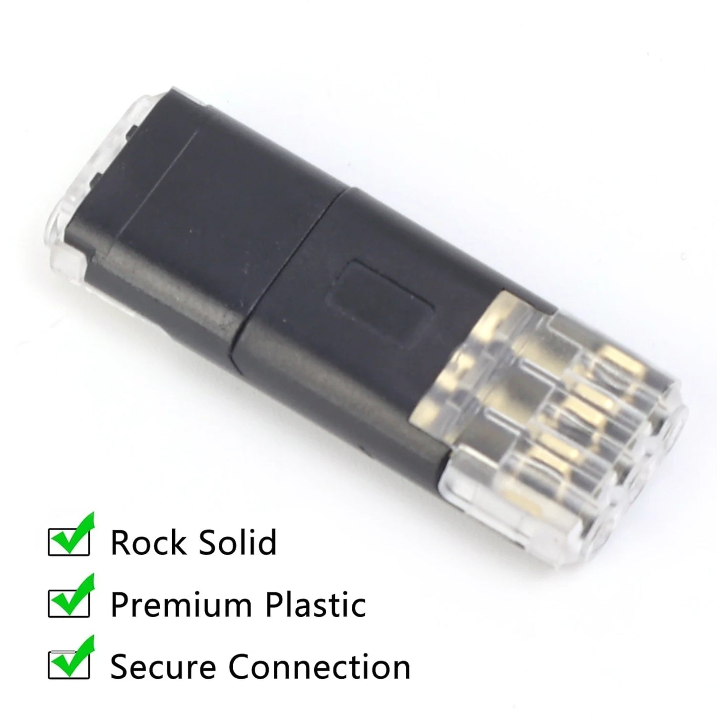 3-Pin Plug Electrical Connector 3-Wire Interchangeable Quick Wire Connector Automotive Wire Cable Ribbon Terminal Connector