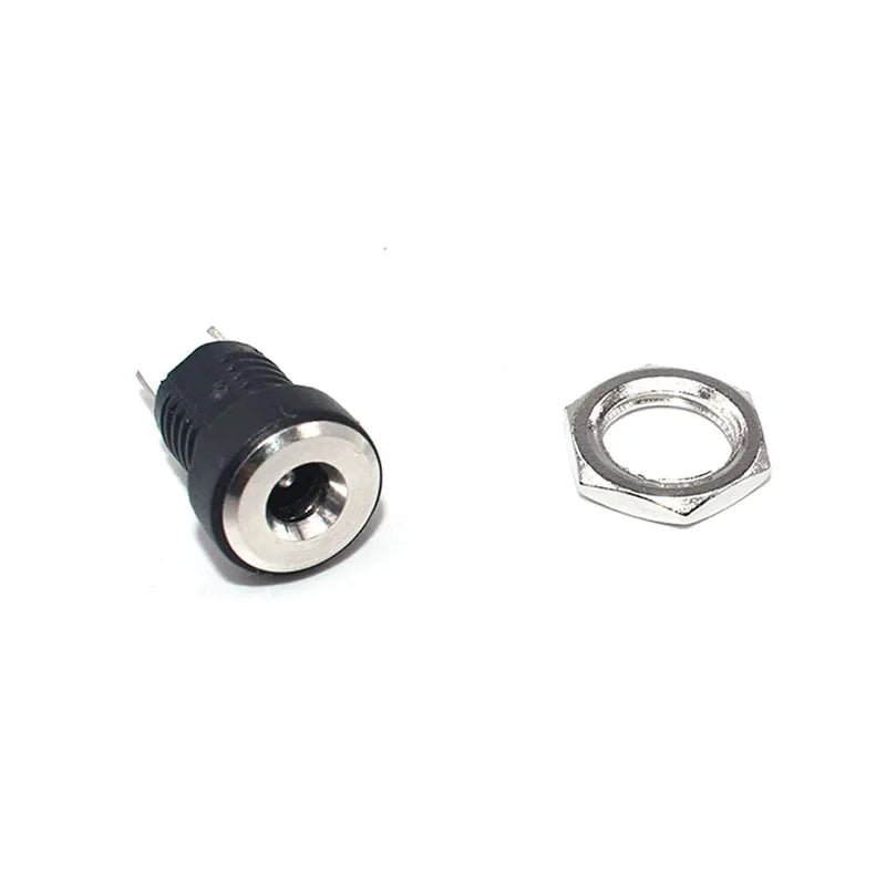 DC-022B Copper DC Power Socket Adapter Jack Connector 5.5×2.1mm