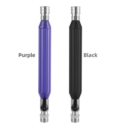 Car Washing Quick-Connect Nozzle — Power Washer Spray Gun Attachment Purple &amp; Black Universal Fit