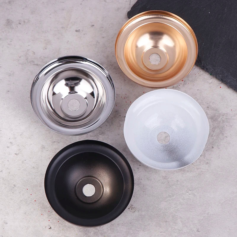 5Pcs 10mm Ceiling Lamp Wall Lamp Table Lamp Pendant Lamp Small Ceiling Cover Convex Cover DIY Decorative Cover Middle Hole