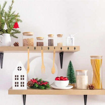 1000/50Pcs Mini Screw Hook Multifunctional Wall MountIron Screw-in Hanging Plants Holder Ceiling Hooks Cabinet Keys Cup Hanger