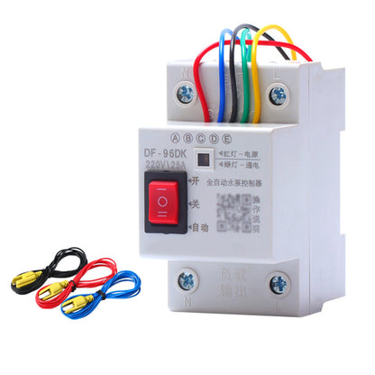Automatic Water Level Controller Switch Sensor AC 220V 25A Water Pump Controller Electrical Equipment & Supplies Parts