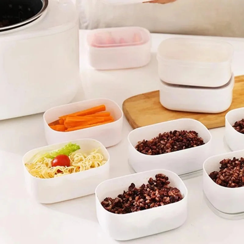 Food Sealed Crisper Refrigerator Food Vegetable Fruit Storage Container Rice Packaging Box Thermostability Kitchen Storage Boxes