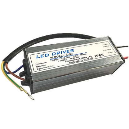 LED Driver Power Supply 10W-60W 300-1800MA Floodlight Transformer Waterproof 44*25*21Mm Overload Protection Electronic Component