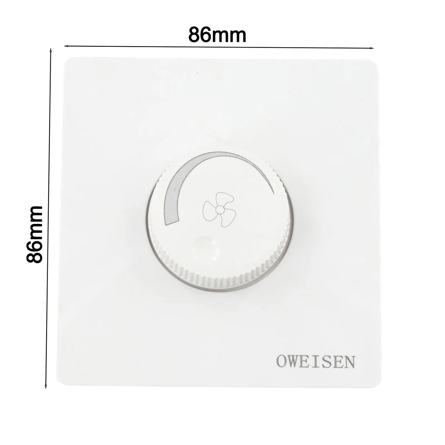 AC 220V Dimmer Switch for Light and Ceiling Fan Speed Control with Wall Mount Button for Enhanced Room Comfort