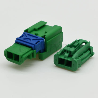 2 Pin 2.8mm Blower Motor Heater Fan Resistor Connector DJ7027E-2.8 PA66 for Nissan Citroen C5 C3
