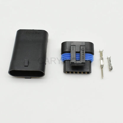 12066317 / 12162261 Automotive 6-Pin Metri-Pack 150.2 Sealed TPS Accelerator Pedal Connector — Flat Waterproof Socket