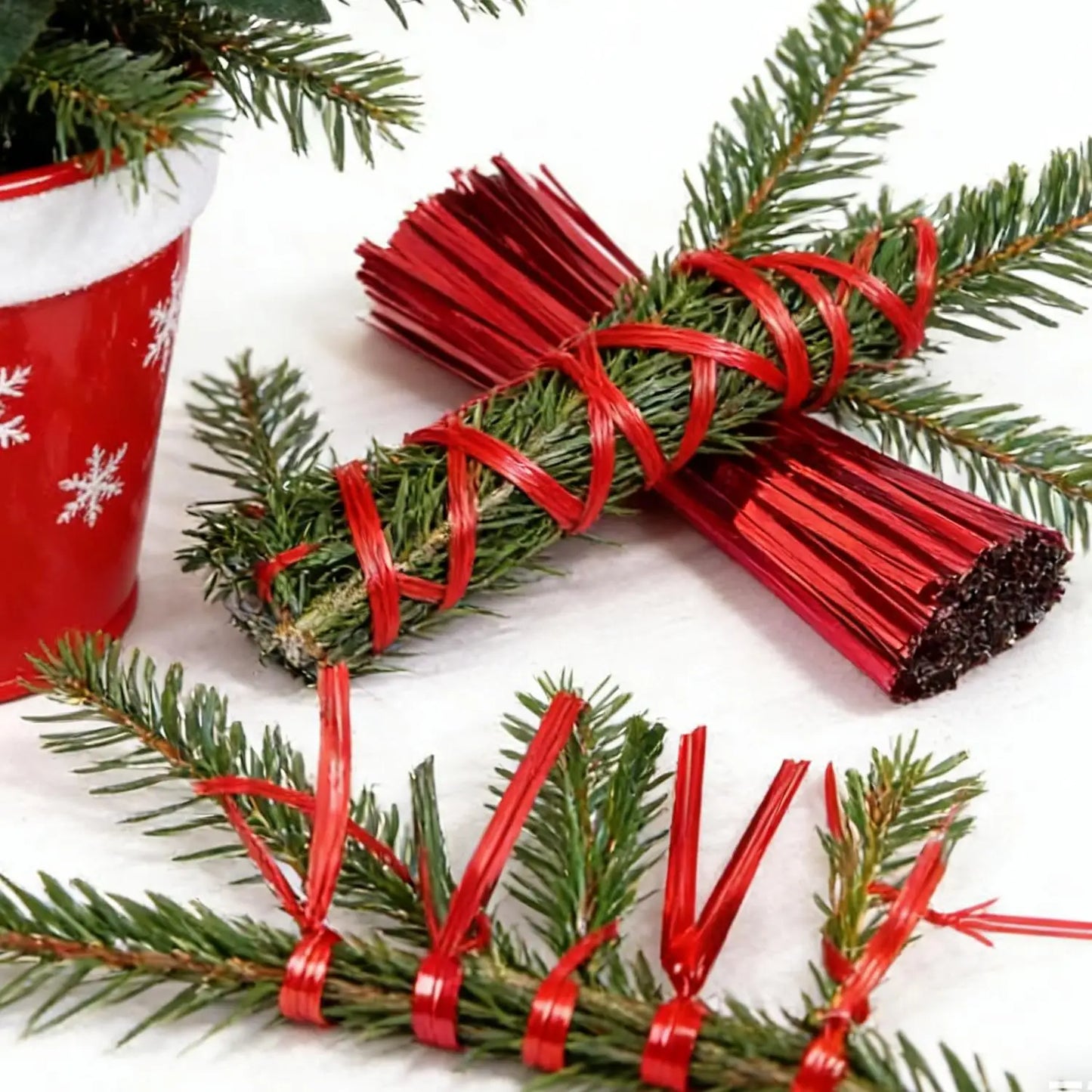 Reusable Metallic Twist Tie Bread Candy Bag Ties DIY Crafts Plant Flower Binding Wire Party Favor Gifts Wrapping Foil Twists Tie