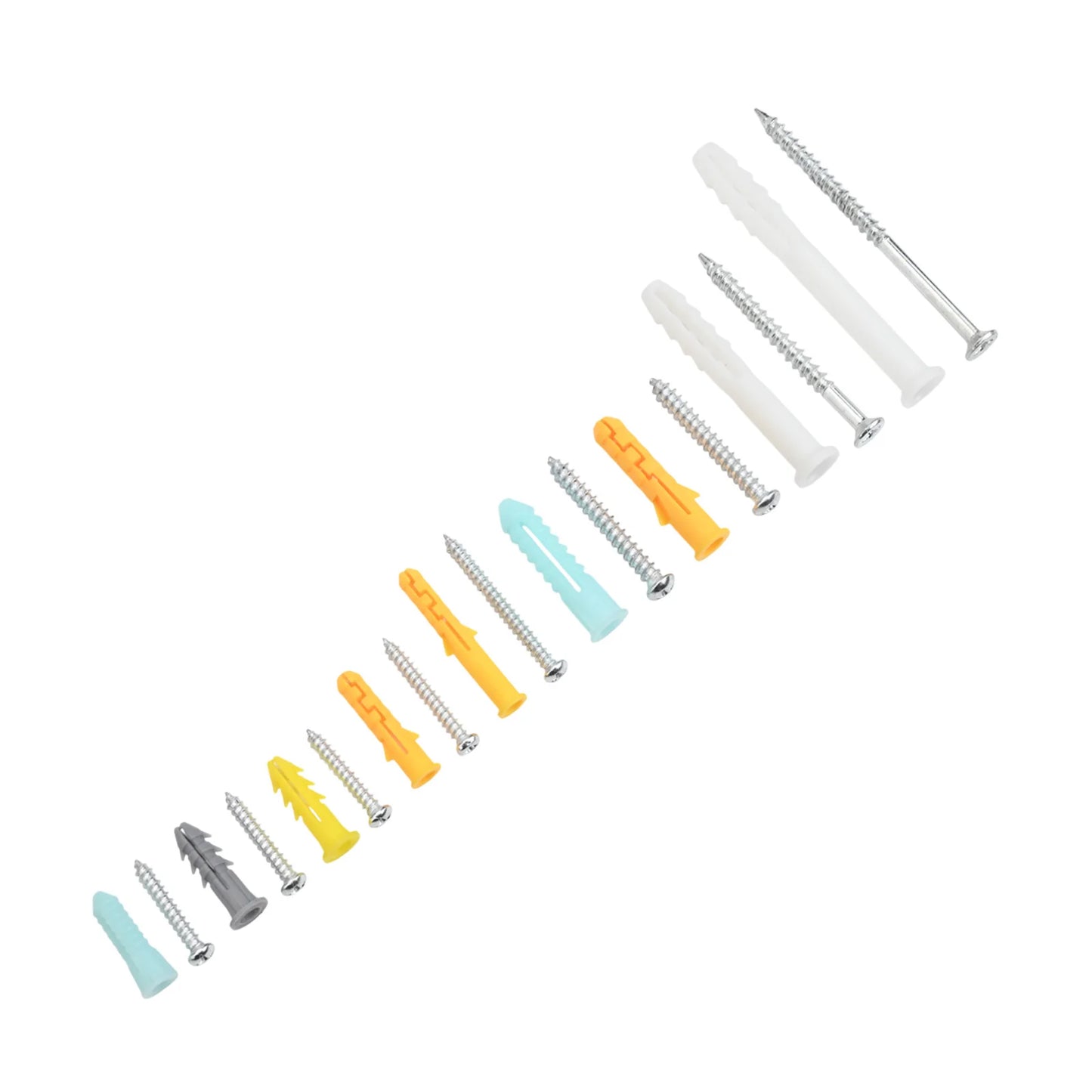 300pcs M5 M6 M8 Self Tapping Expansion Screw High Strength Self-tapping Screws Kit Wall Anchors And Screws For Drywall Tools