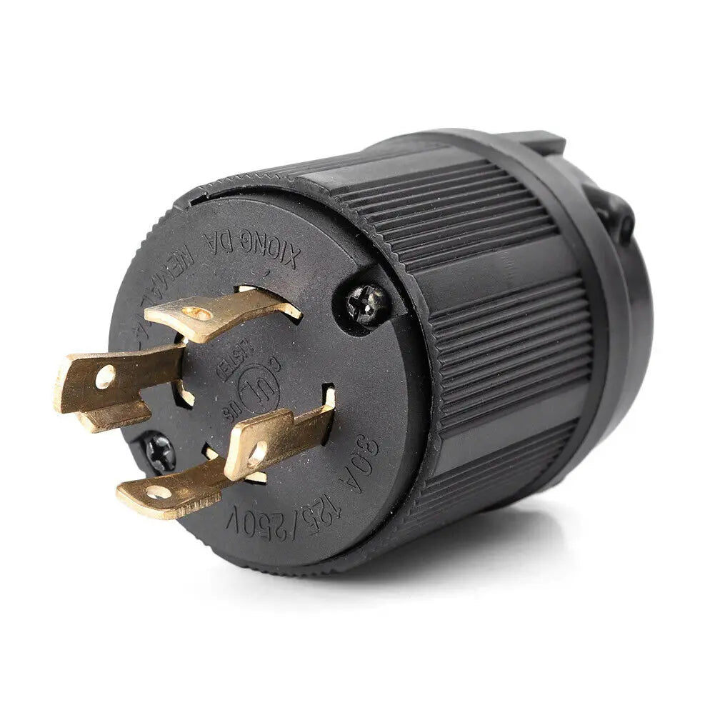 1pcs NEMA L14-30 Male Plug 30A 125/250V For Locking Generator Welder Welding Electrical Plug Generator Power Cable Parts