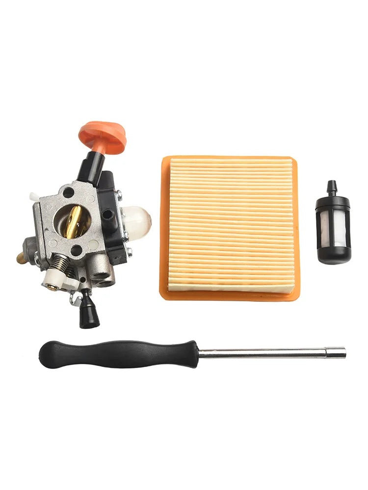 For Garden Tools For Outdoor Equipment Carburettor Kit FS89 HT103 Carburetor As Shown OEM Replacement Metal And Plastic Material