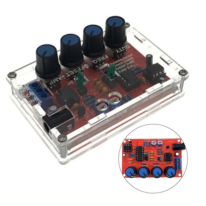 Professional Level Signal Generator DIY Kit featuring ICL8038 for Creating Sine Triangle and Square Waves Easily