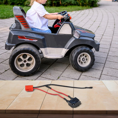Fuse Battery Harness Ride-On Toy Battery Harness Red black Replacement Battery Harness Connector Accessory Reliable Performance