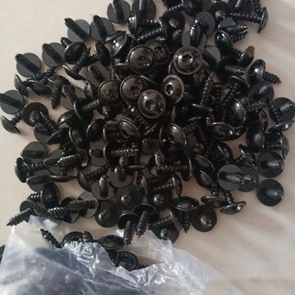 Auto Body Screws Fastener Self-Tapping Screws N90974701 Car Mudguard Wheel Arch Bumper Fasteners for Volkswagen Porsche Audi