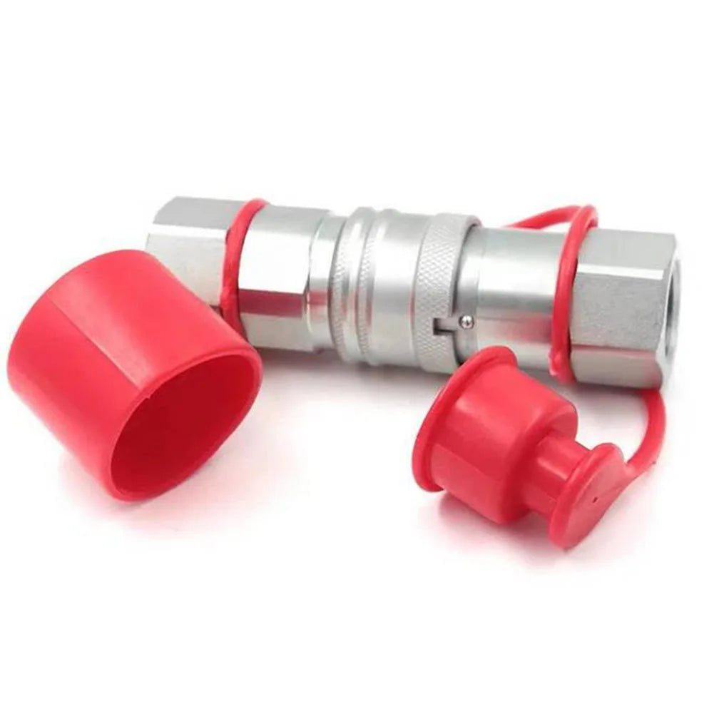Hydraulic Quick Connector Dust Cap, Straight Through Coupler, 15mm Por ...