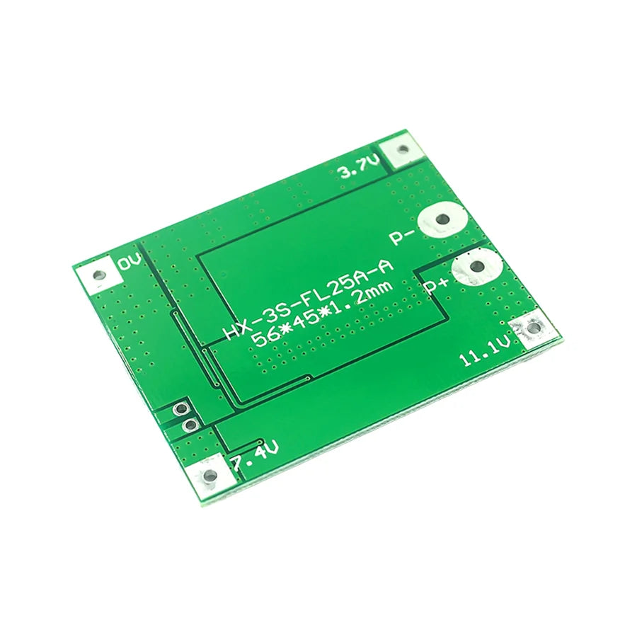 Li-ion Battery Protection Board 25A BMS with Balance Charging for 18650 Cells ¨C DIY Battery Packs and Power Tools