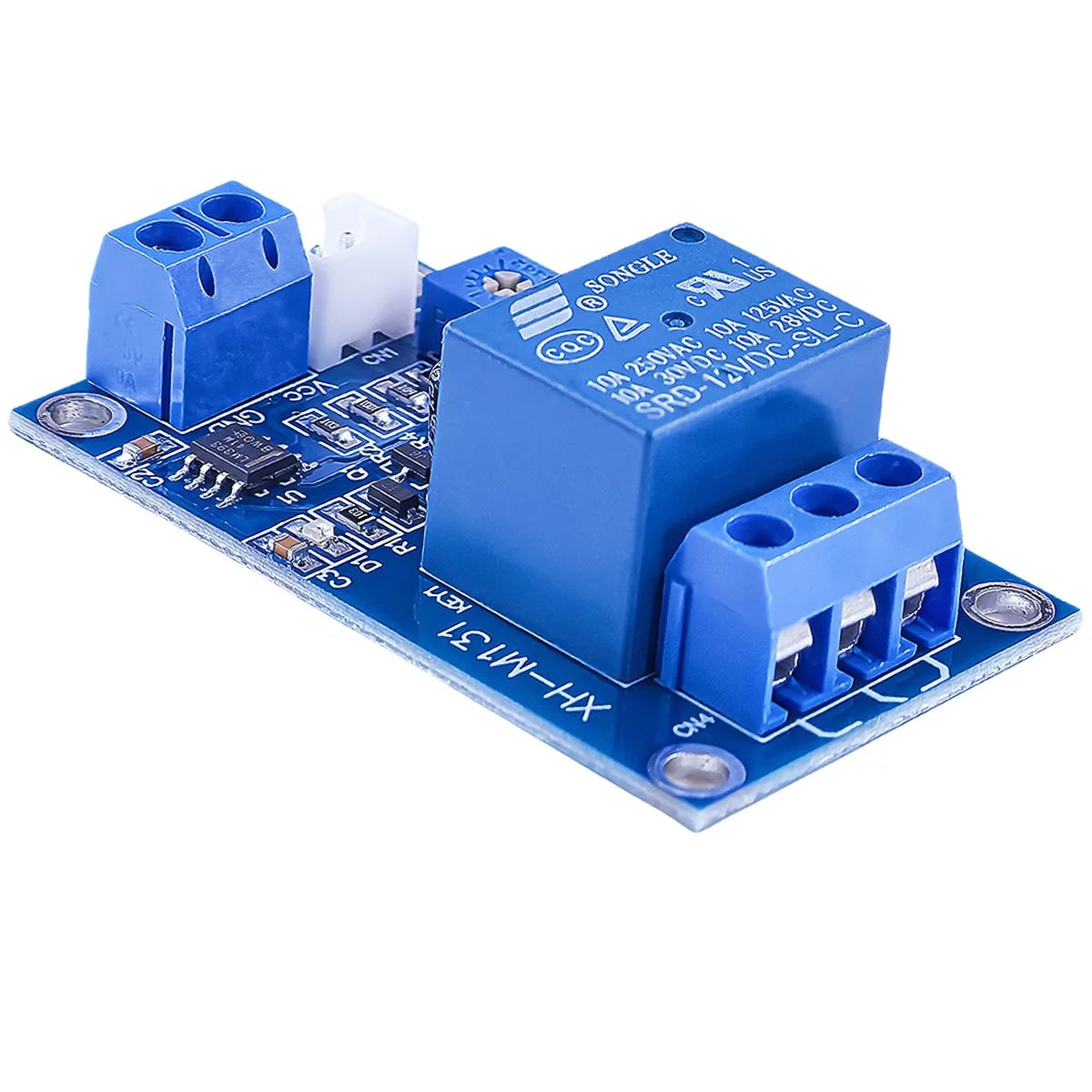 XH-M131 Light Control Photoresistor Relay Module 5V/12V/24V Automatic Brightness Detection Switch 10A