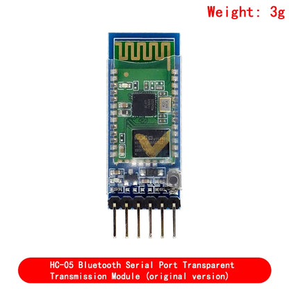 HC-05 HC-06 Bluetooth Serial Module Master-Slave 6Pin/4Pin Wireless Pass-Through for Arduino