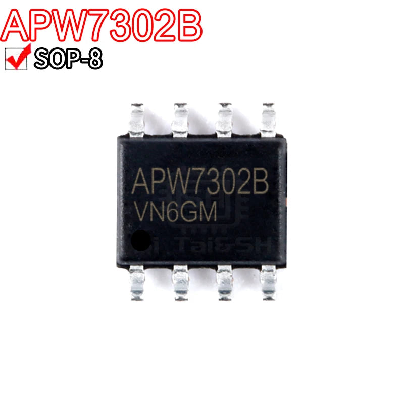 5PCS APW7165 APW7145 APW7302 APW7120 APW7142 APW7301 SOP-8 Power Management IC Chipset
