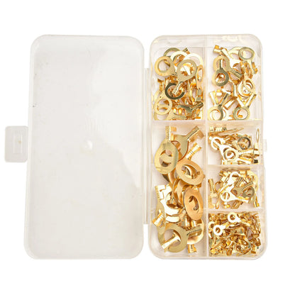 10.0mm 20pcs Ring Eye Terminal Different Sizes 150PCS Brass Material Manual Measurement Slight Measurement Deviation
