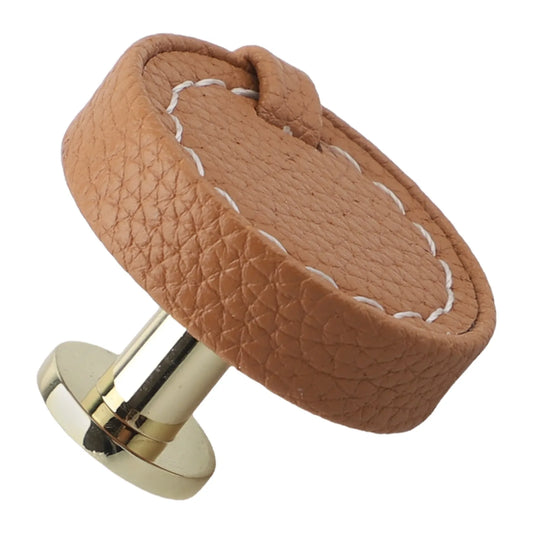 For Kitchen Cabinets Zinc Alloy Knobs Leather Drawer Pulls Stylish Furniture Pulls Sturdy Construction Stylish Furniture Accents