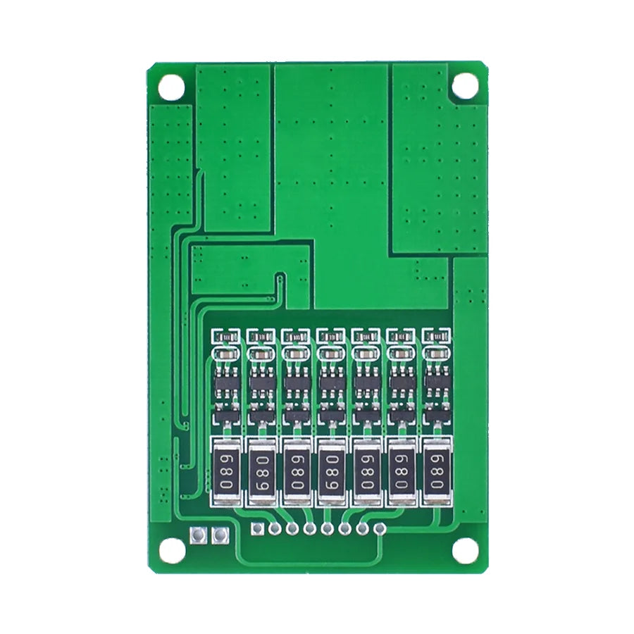 7S 29.4V 15A Li-ion Battery BMS with Balance and Temperature Protection for 18650 Lithium Battery Pack