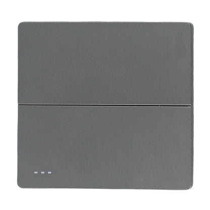 None Gray Button Switch Switches 1 2 3 Gang 86mm Flame Frameless PC Material Push Retardant Rocker Switch None