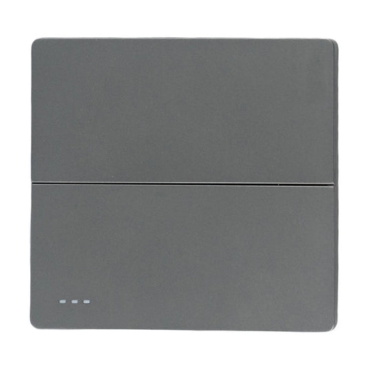 None Gray Button Switch Switches 1 2 3 Gang 86mm Flame Frameless PC Material Push Retardant Rocker Switch None