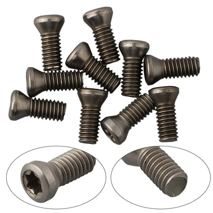 Torx Steel Screws M2.5 x 7mm / M2.5 x 6mm for CNC Lathe Tools and Carbide Insert Replacement