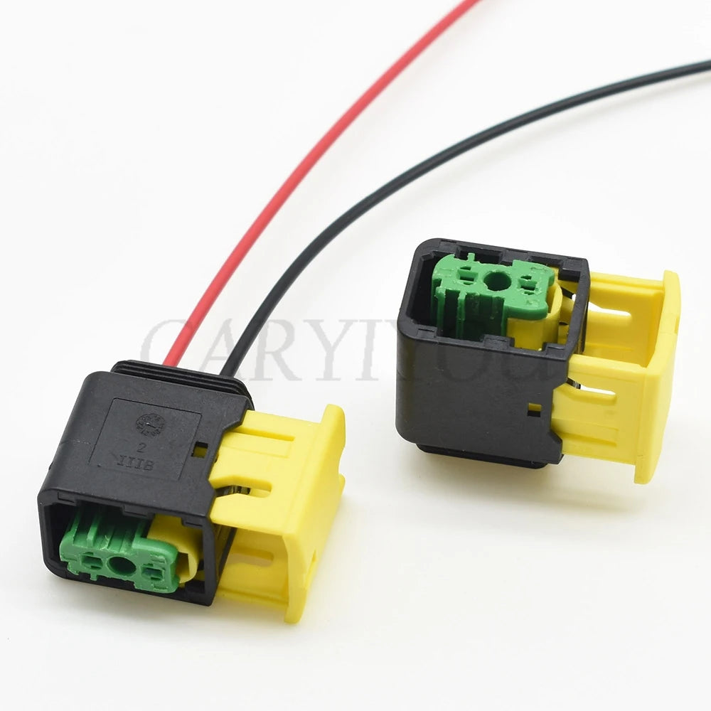 3 Pin 1.5 Series AC Assembly High Temperature Resistance Connector 3-1418448-1 Green New Energy Wire Cable Socket