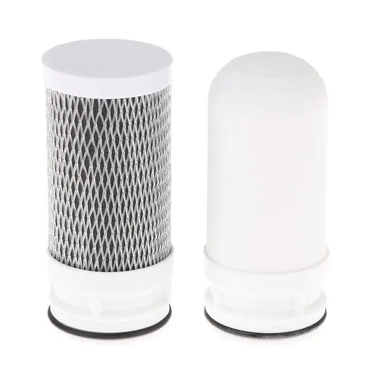 New 2PCS For Home Kitchen Housheold Easy To Use New Replacement Ceramic Faucet Tap Water Filter Purfier Cartridge Durable Gift