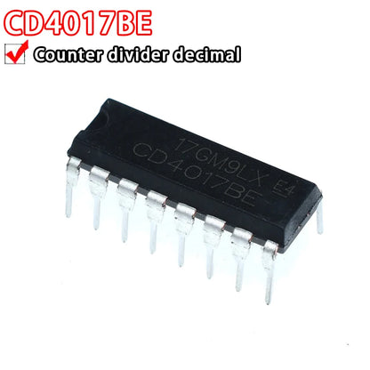 5PCS CD4015BE CD4017BE CD4019BE CD4020BE CD4021BE CD4026BE CD4029BE CD4040BE CD4060BE CD4094BE DIP-16 ICs