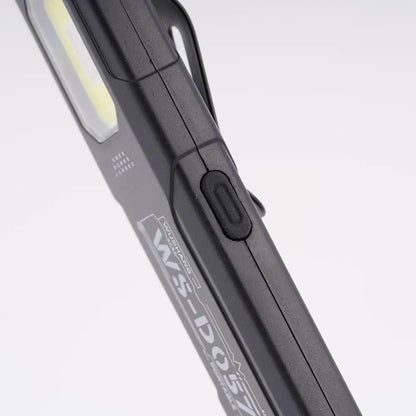 Portable EDC COB LED Flashlight with Magnetic Rechargeable Work Light