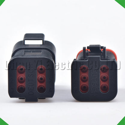 6 Pin Deutsch DT Connector DT06-6S DT04-6P Waterproof Plug