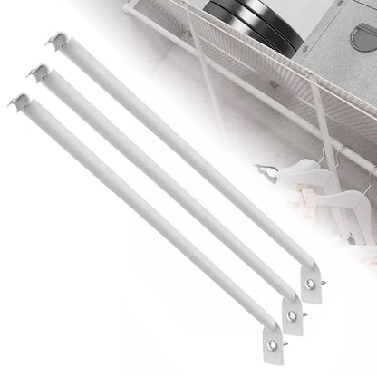 3 Pack Metal For Wire Shelf Support Brackets for Closets Built to Provide Strong Support with Enhanced Load Capacity